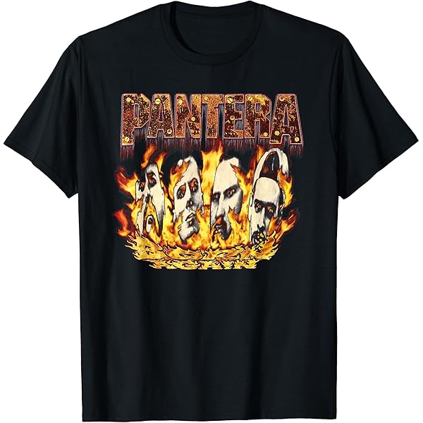 Amazon | パンテラ公式ウォーナーブ Tシャツ | Tシャツ